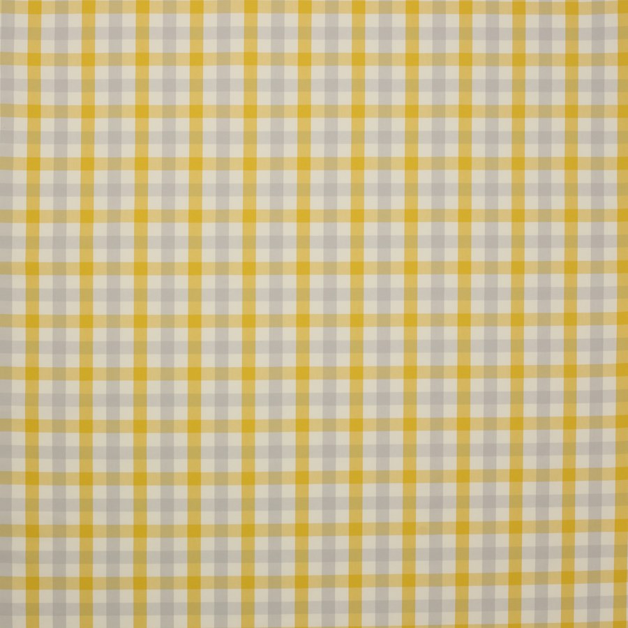 Kali Check Yellow — Jane Churchill tyg