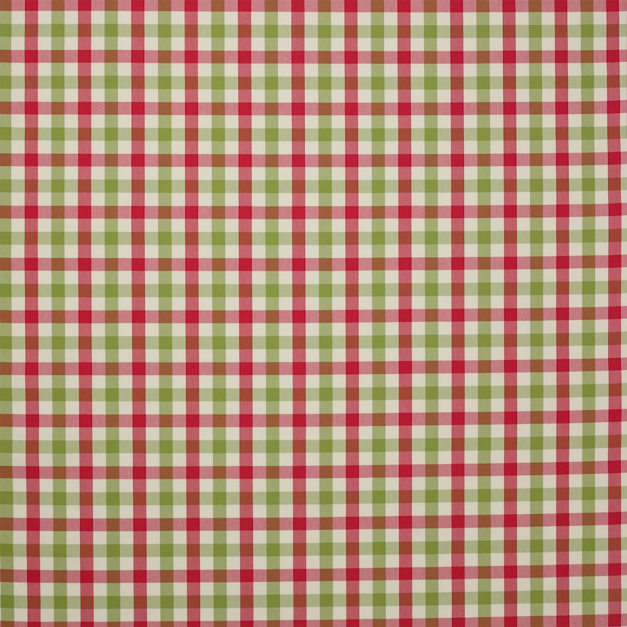 Kali Check Pink/Green — Jane Churchill tyg