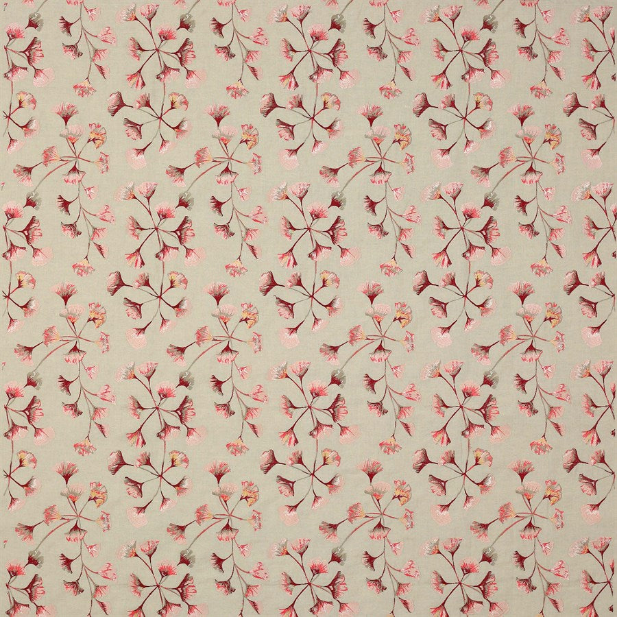 Ginkgo Red — Jane Churchill tyg