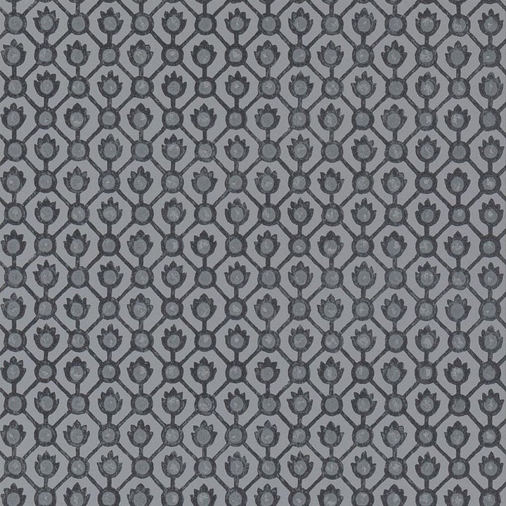 Jaal Graphite — Designers Guild tapet