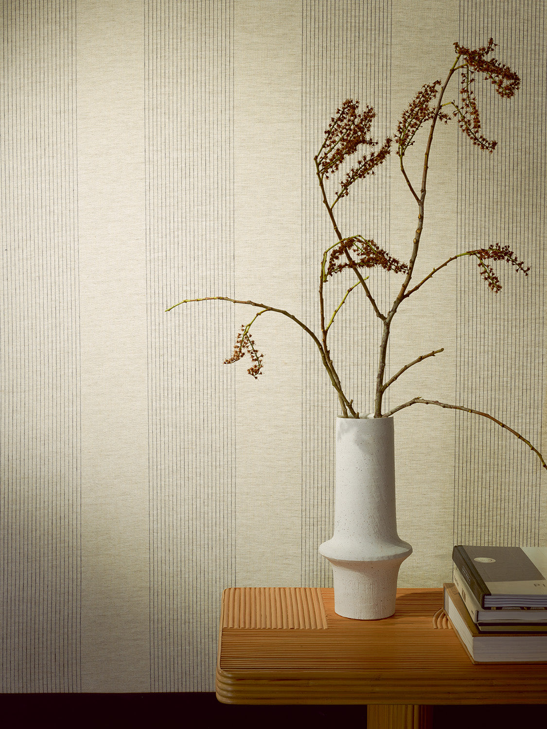 Jacaranda room setting — Pierre Frey wallpaper