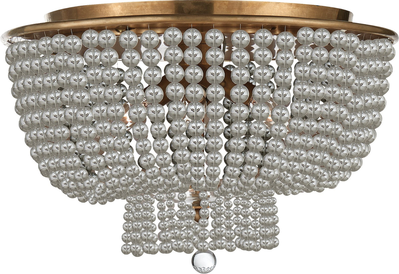 Jacqueline Plafond Antique-Burnished Brass