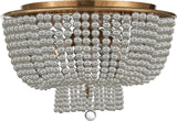 Jacqueline Plafond Antique-Burnished Brass