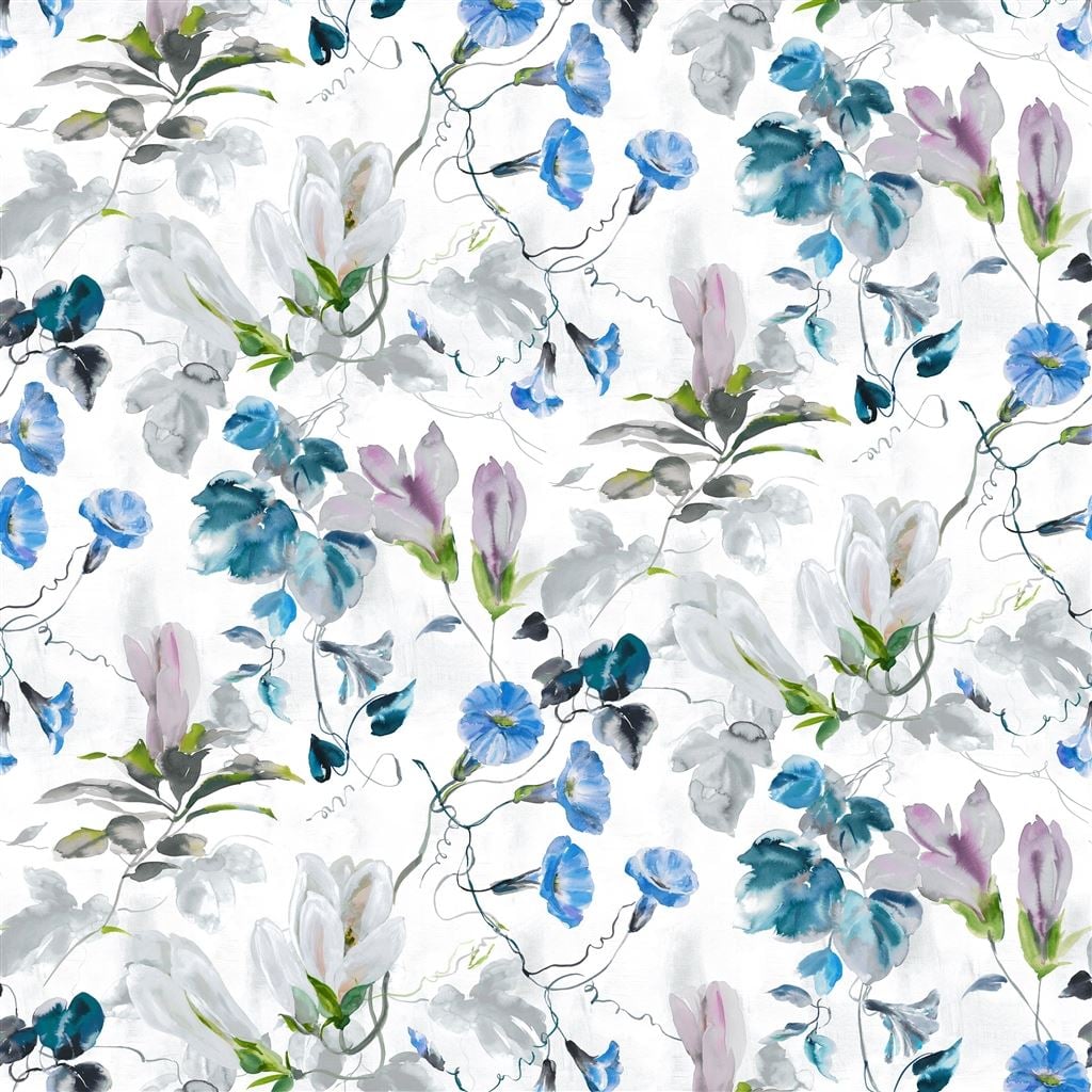 Japanese Magnolia Cobalt — Designers Guild tapet