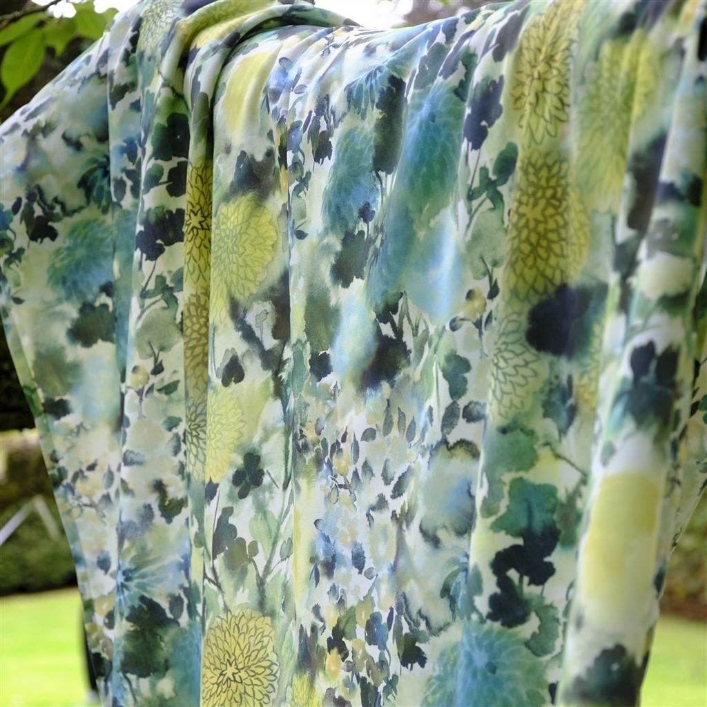 Japonaiserie Outdoor Tyg — Designers Guild i miljö