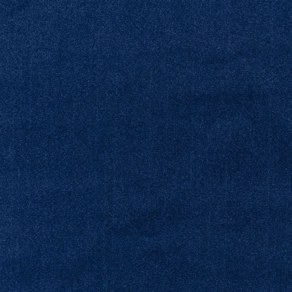 Jermyn Wool Velvet Dark Blue Fabric — Ralph Lauren Home tyg