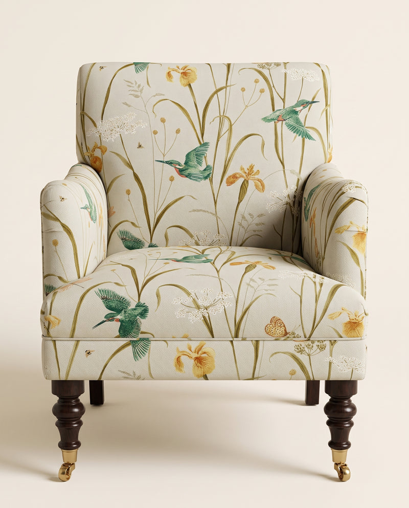 Tessuto Kingfisher & Iris — Sanderson