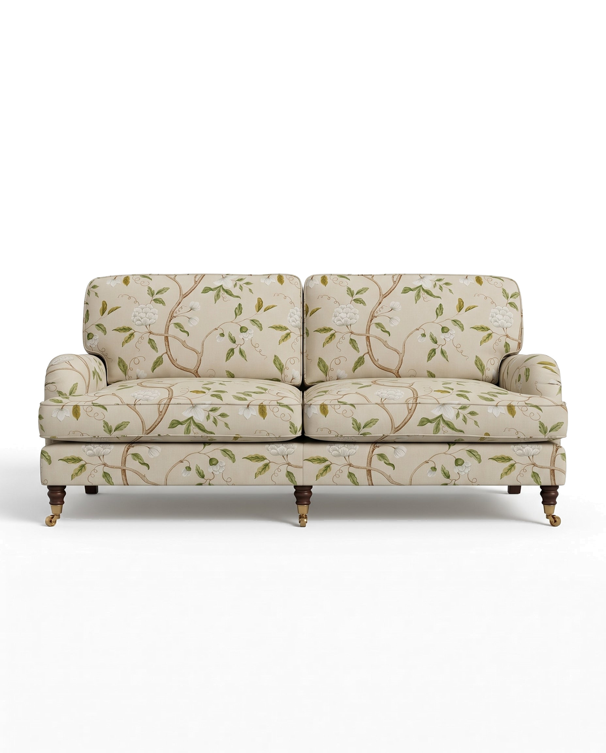 Jio Charles soffa 2-sits 196 cm klädd i Snow Tree Cream — Colefax & Fowler