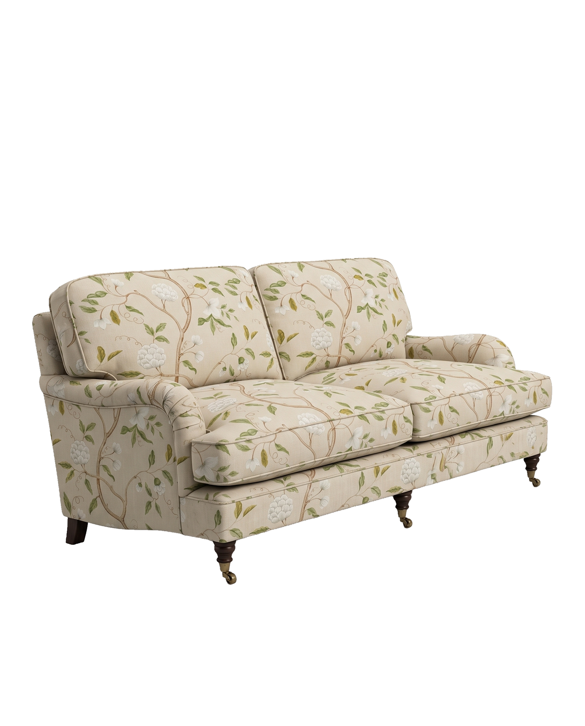 Jio Charles soffa 2-sits 196 cm klädd i Snow Tree Cream — Colefax & Fowler