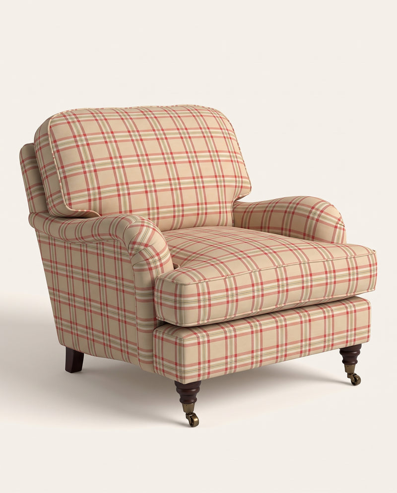 Malone Check Tyg — Colefax & Fowler