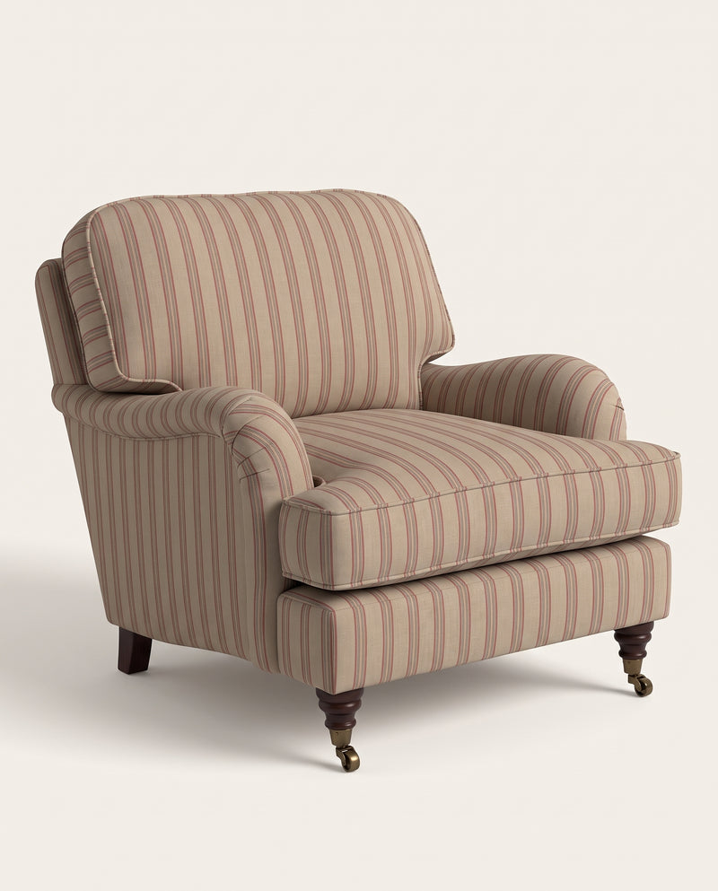 Melcombe Stripe Tyg — Colefax & Fowler