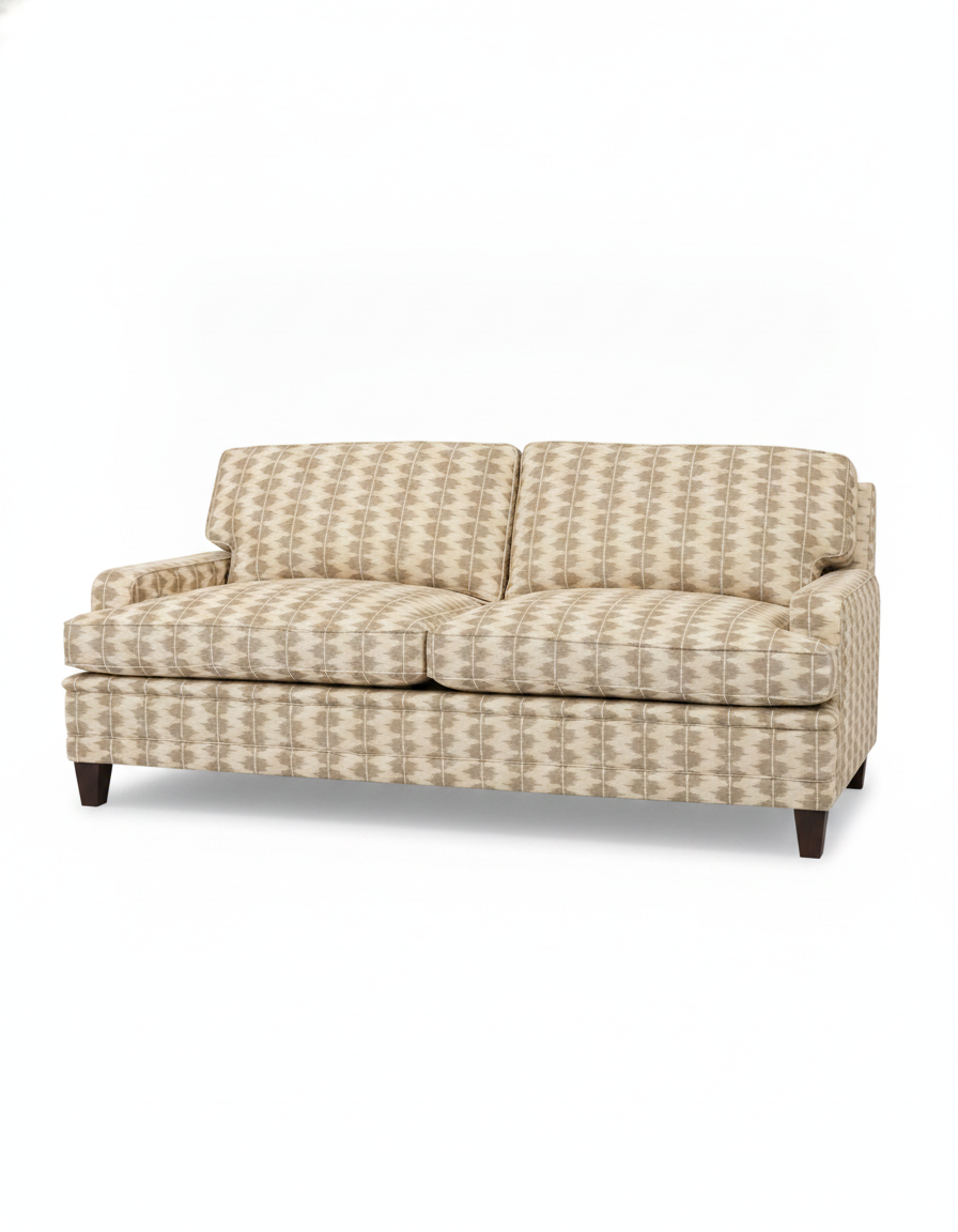 Jio Drottningholm soffa 3/2-sits 200 cm utan kappa klädd i Myrthus Taupe