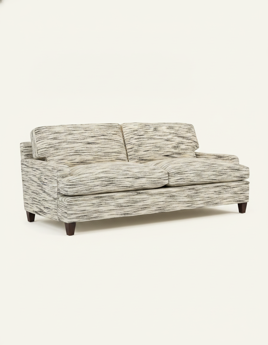 Jio Drottningholm soffa 3/2-sits 200 cm utan kappa klädd i Sherpa 03 | Beige