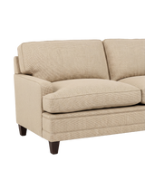 Jio Drottningholm soffa 3/2-sits 200 cm utan kappa klädd i Tuscany II Manilla Beige — Sanderson