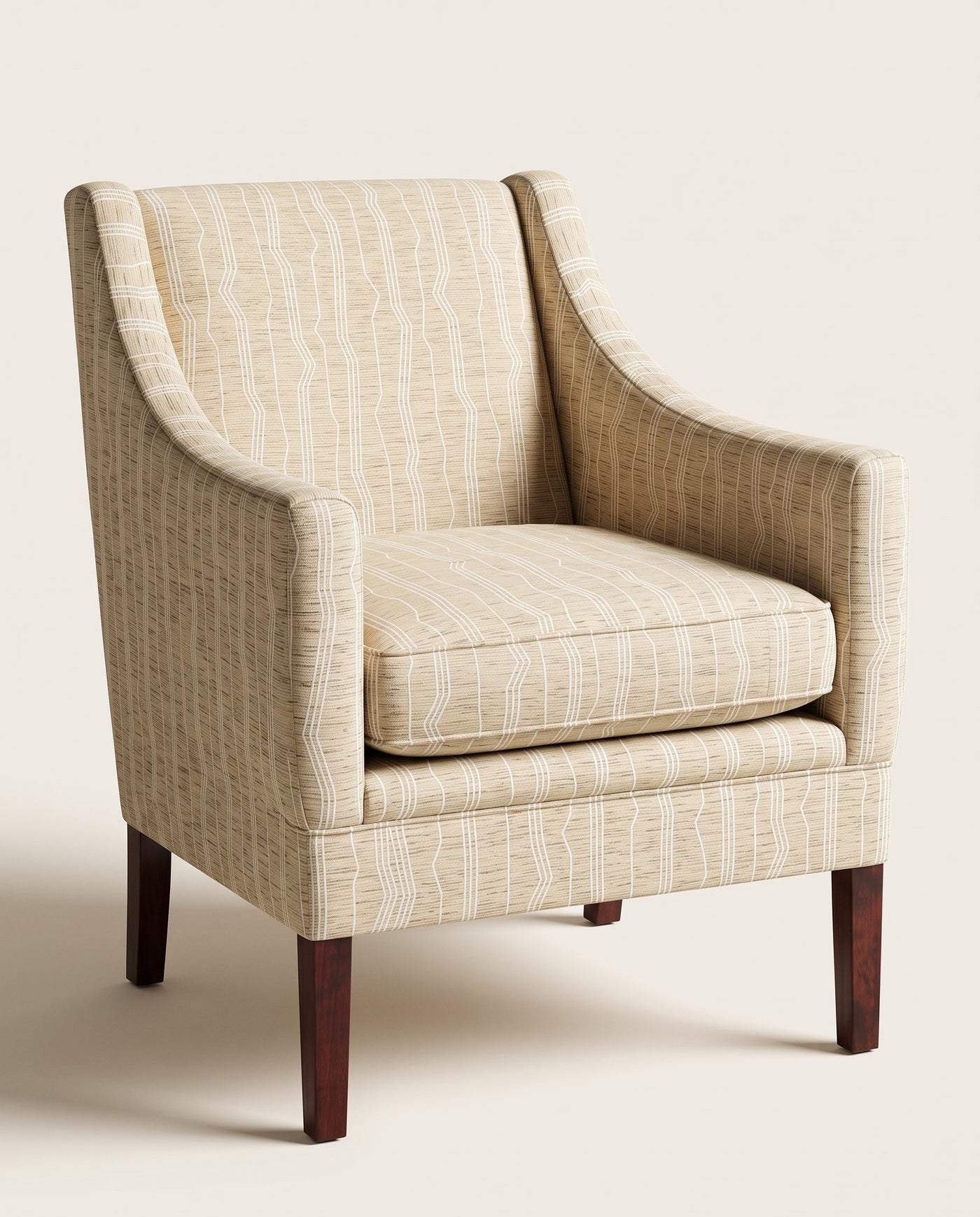 Jio Hampton fåtölj klädd i Alcyon 01 | Beige