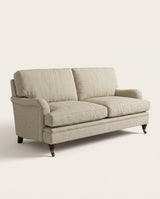 Jio Howard soffa 2-sits 195 cm, fast rygg klädd i Stratford Cream