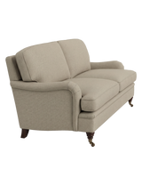 Jio Howard soffa 2-sits 195 cm, fast rygg klädd i Stratford Cream — Colefax & Fowler