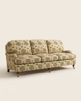 Jio Howard soffa 3-sits 235 cm, fast rygg klädd i Orchard Olive/Gold