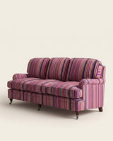 Jio Howard soffa 3-sits 235 cm, fast rygg klädd i Parada Crocus