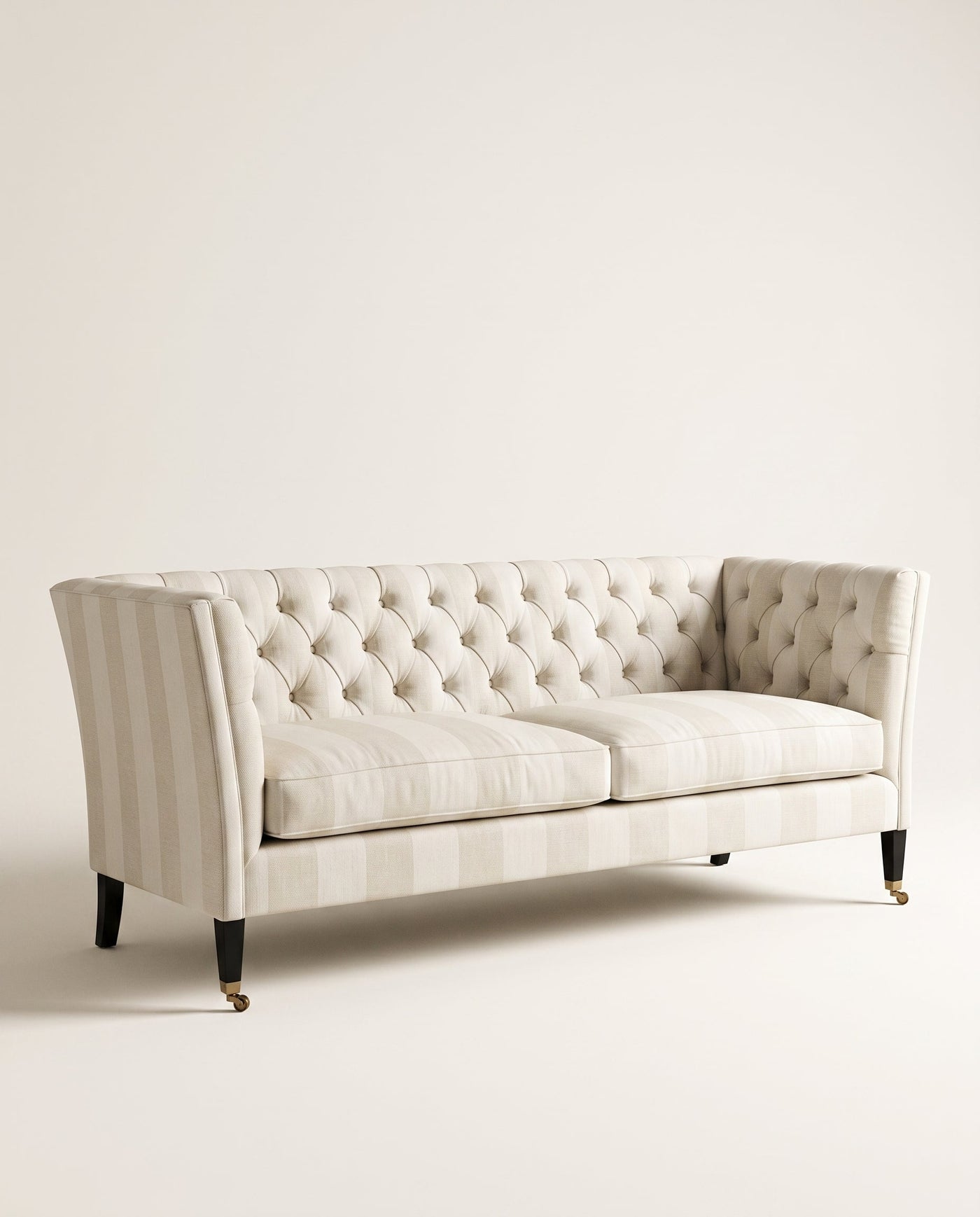 Jio Leonard soffa 228 cm, slät rygg klädd i Bernini Snow