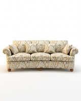 Jio Madison soffa 244 cm utan kappa klädd i Adam's Eden Ivory — Lewis & Wood