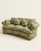 Jio Madison soffa 244 cm utan kappa klädd i Bachelors Button Leaf Green/Sky