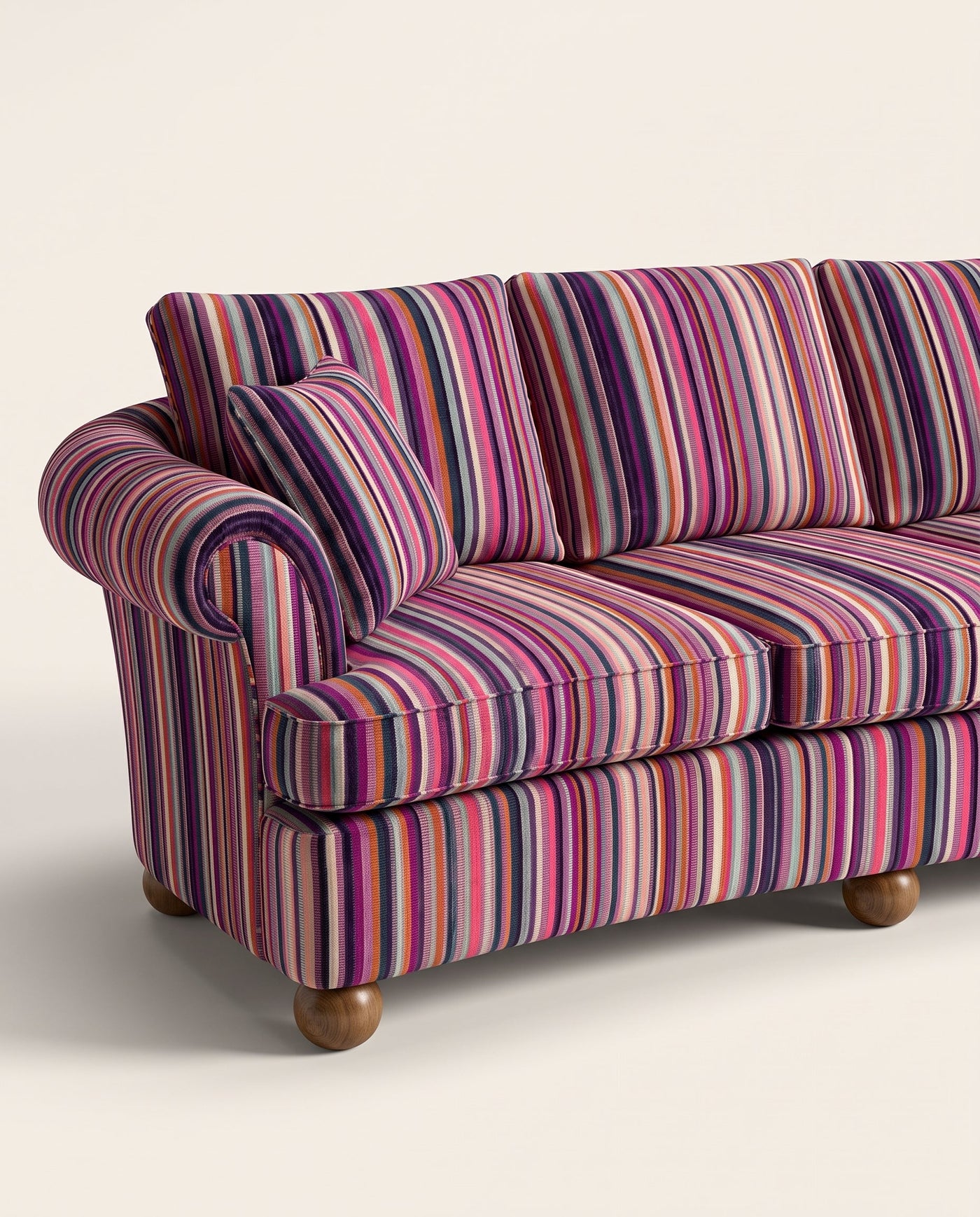 Jio Madison soffa 244 cm utan kappa klädd i Parada Crocus