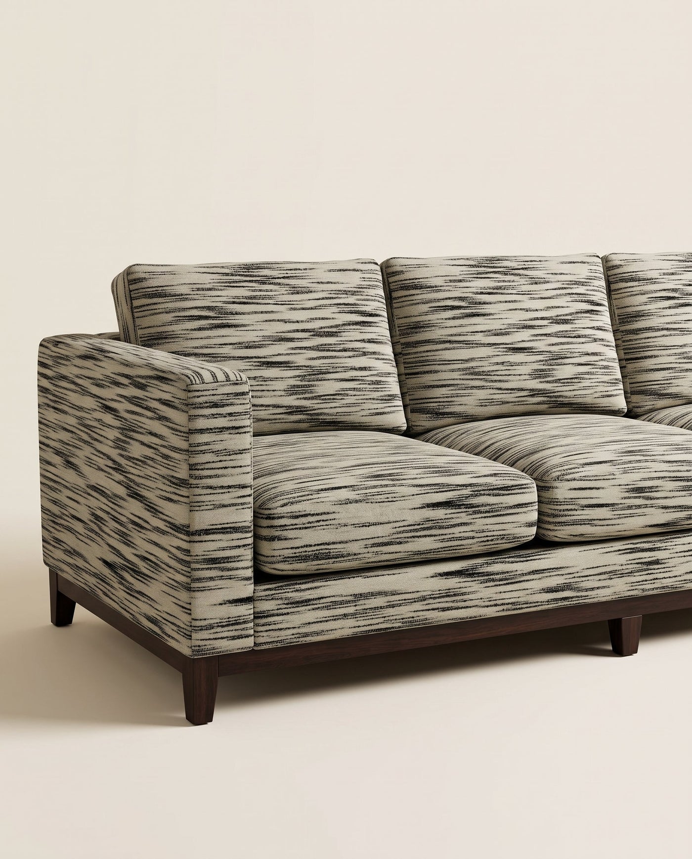 Jio Manhattan soffa 3-sits 250 cm klädd i Sherpa 03 | Beige