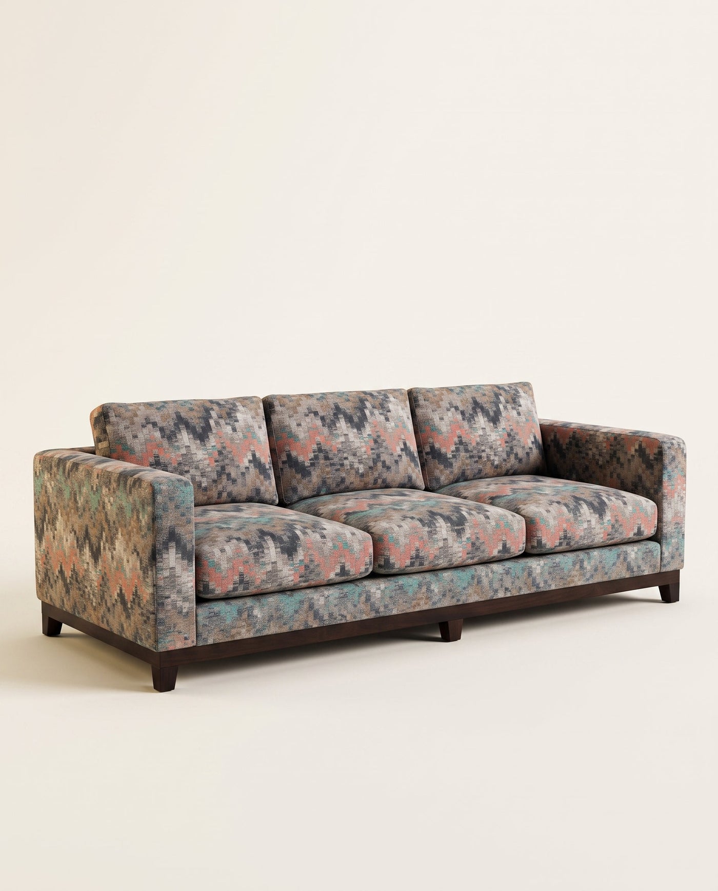 Jio Manhattan soffa 3-sits 250 cm klädd i Tambara Sorbet