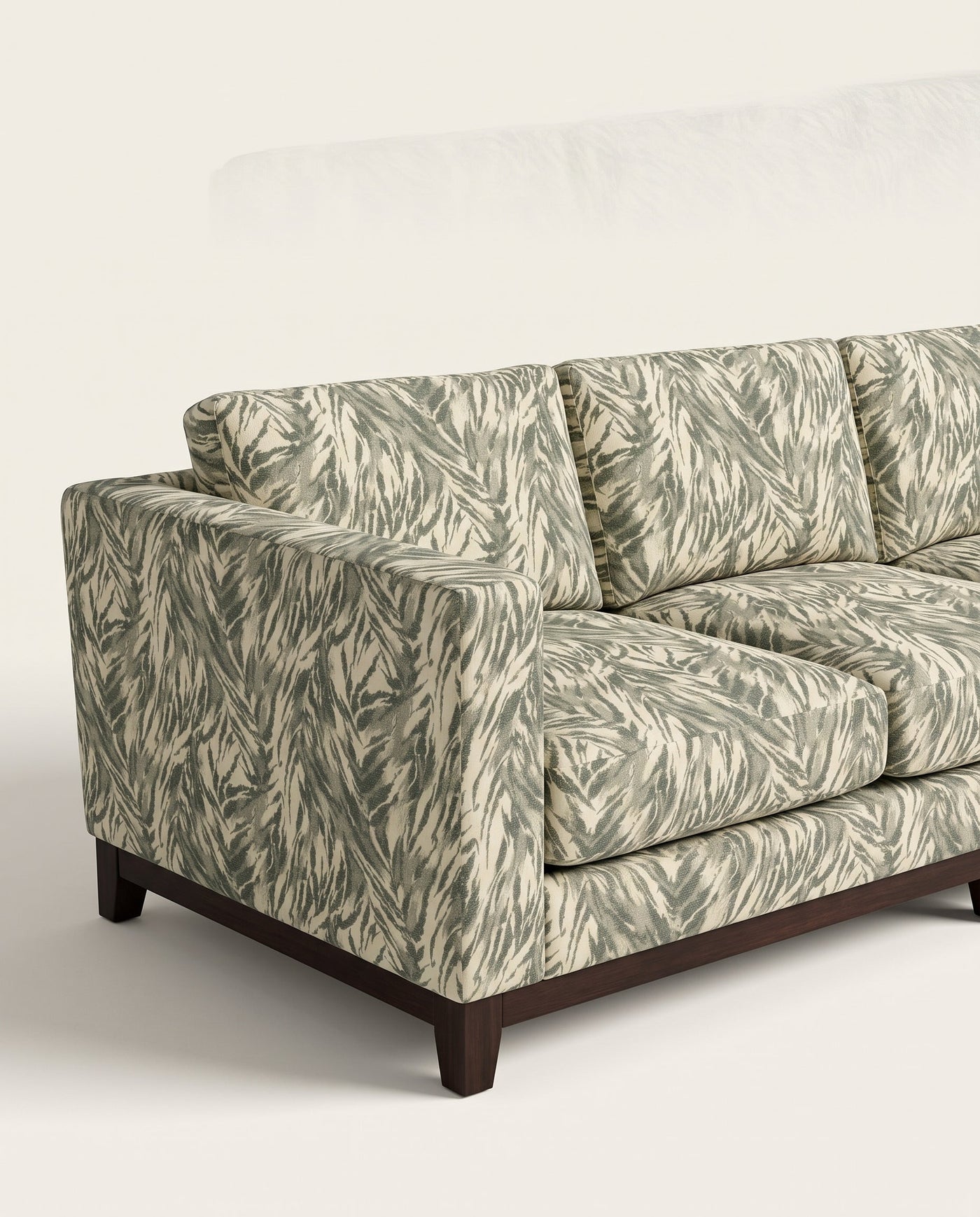 Jio Manhattan soffa 3-sits 250 cm klädd i Tiger Tiger White