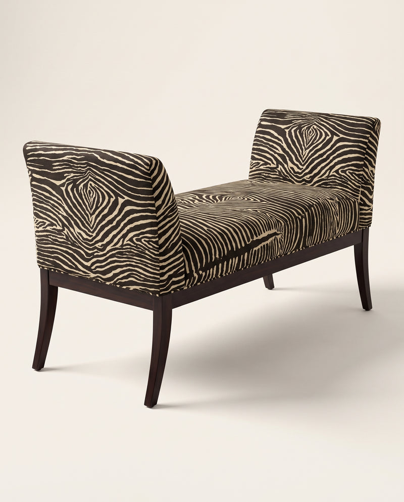 Le Zebre Linen Print Tyg — Brunschwig & Fils