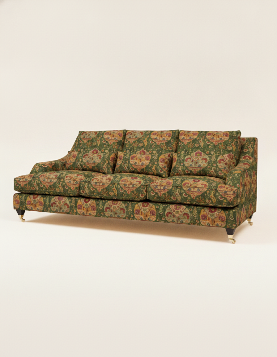 Jio Metropolitan soffa 3-sits 225 cm klädd i Darya Velours Foret