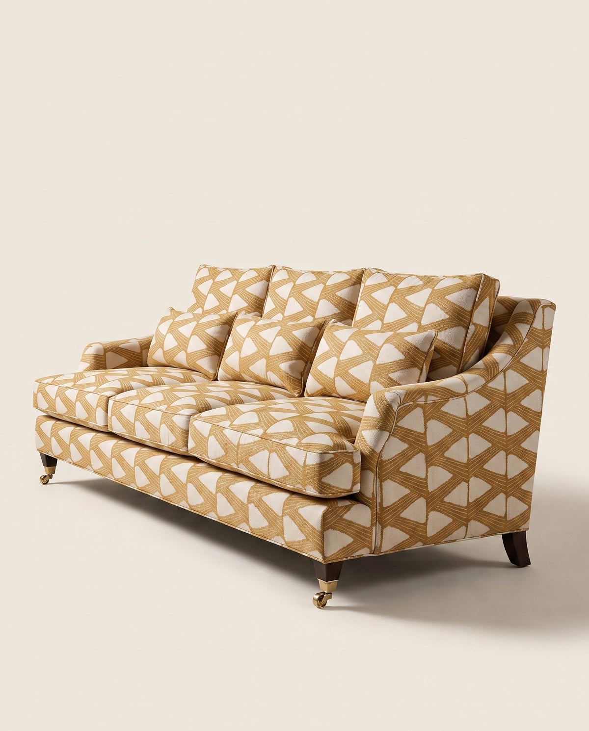 Jio Metropolitan soffa 3-sits 225 cm klädd i Kanoko Gold