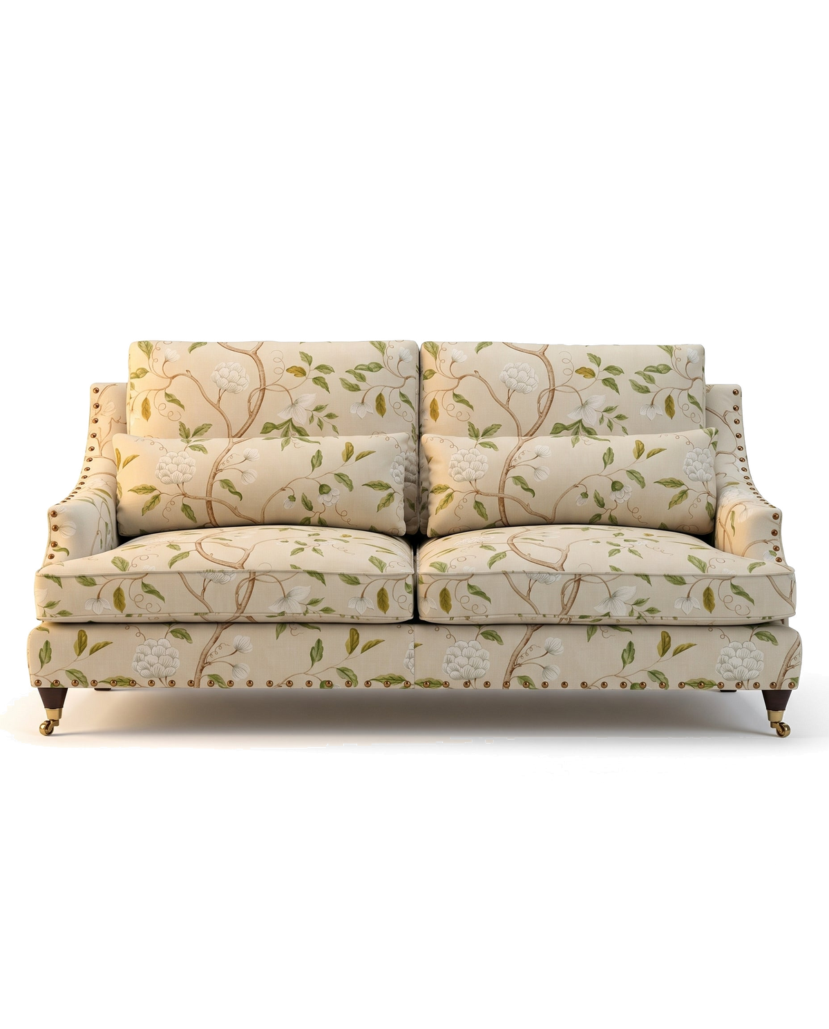 Jio Metropolitan soffa 2-sits 195 cm klädd i Snow Tree Cream — Colefax & Fowler