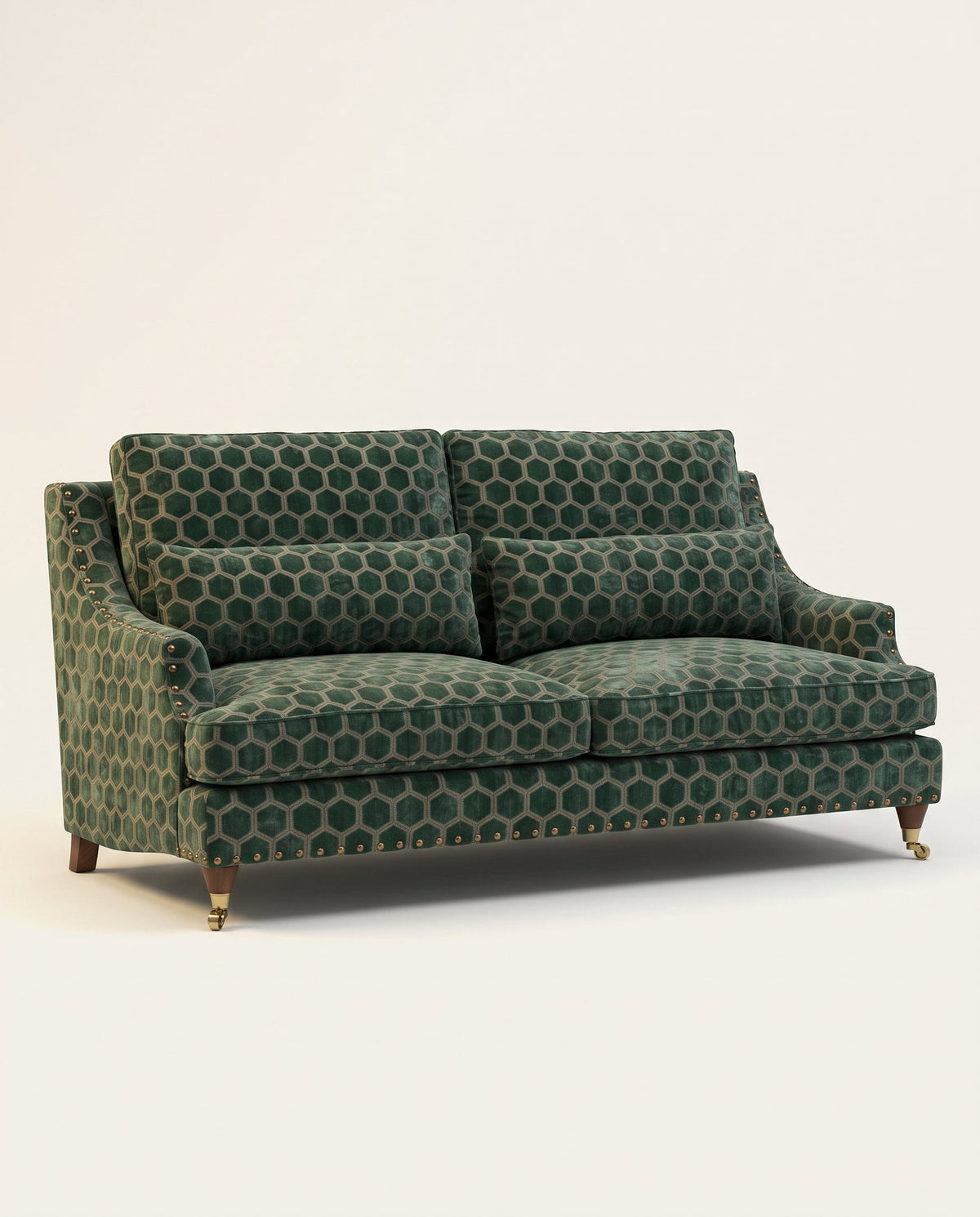 Jio Metropolitan soffa 2-sits 195 cm klädd i Manipur Pale Jade