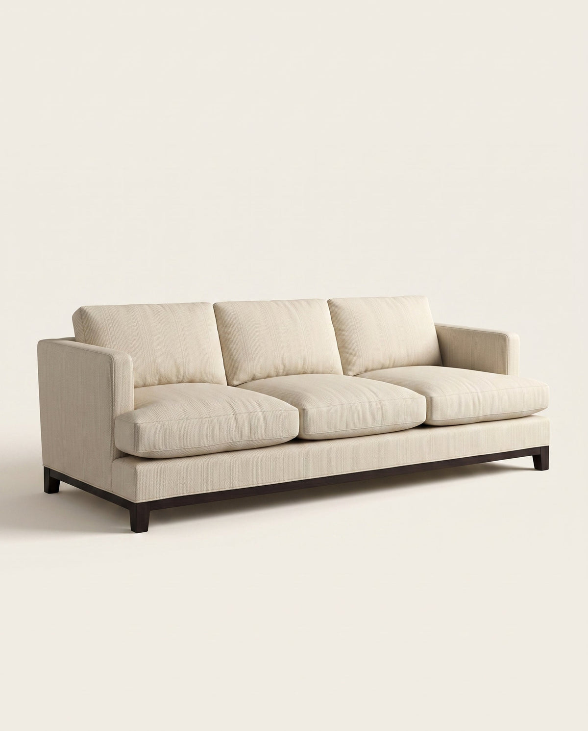 Jio New York soffa 3-sits 240 cm klädd i Cabris Neige