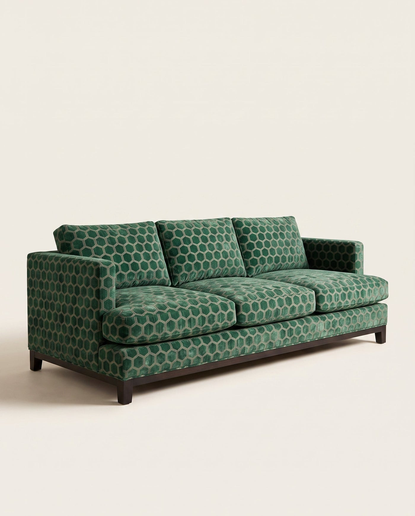 Jio New York soffa 3-sits 240 cm klädd i Manipur Pale Jade