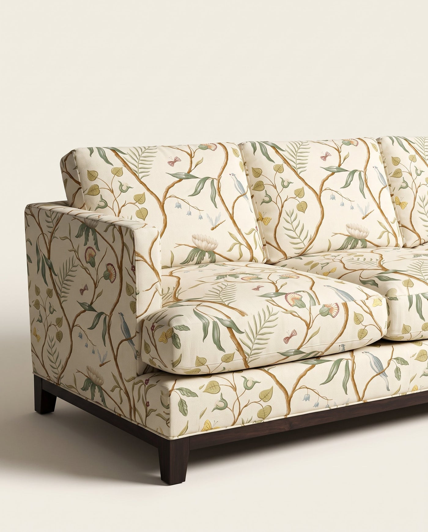 Jio New York soffa 3-sits 240 cm klädd i Adam's Eden Ivory