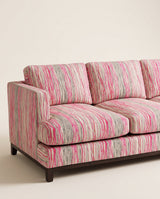 Jio New York soffa 3-sits 240 cm klädd i Leander Begonia