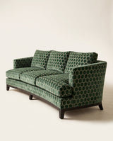 Jio New York soffa 3-sits svängd 240 cm klädd i Manipur Pale Jade