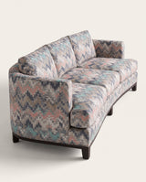 Jio New York soffa 3-sits svängd 240 cm klädd i Tambara Sorbet