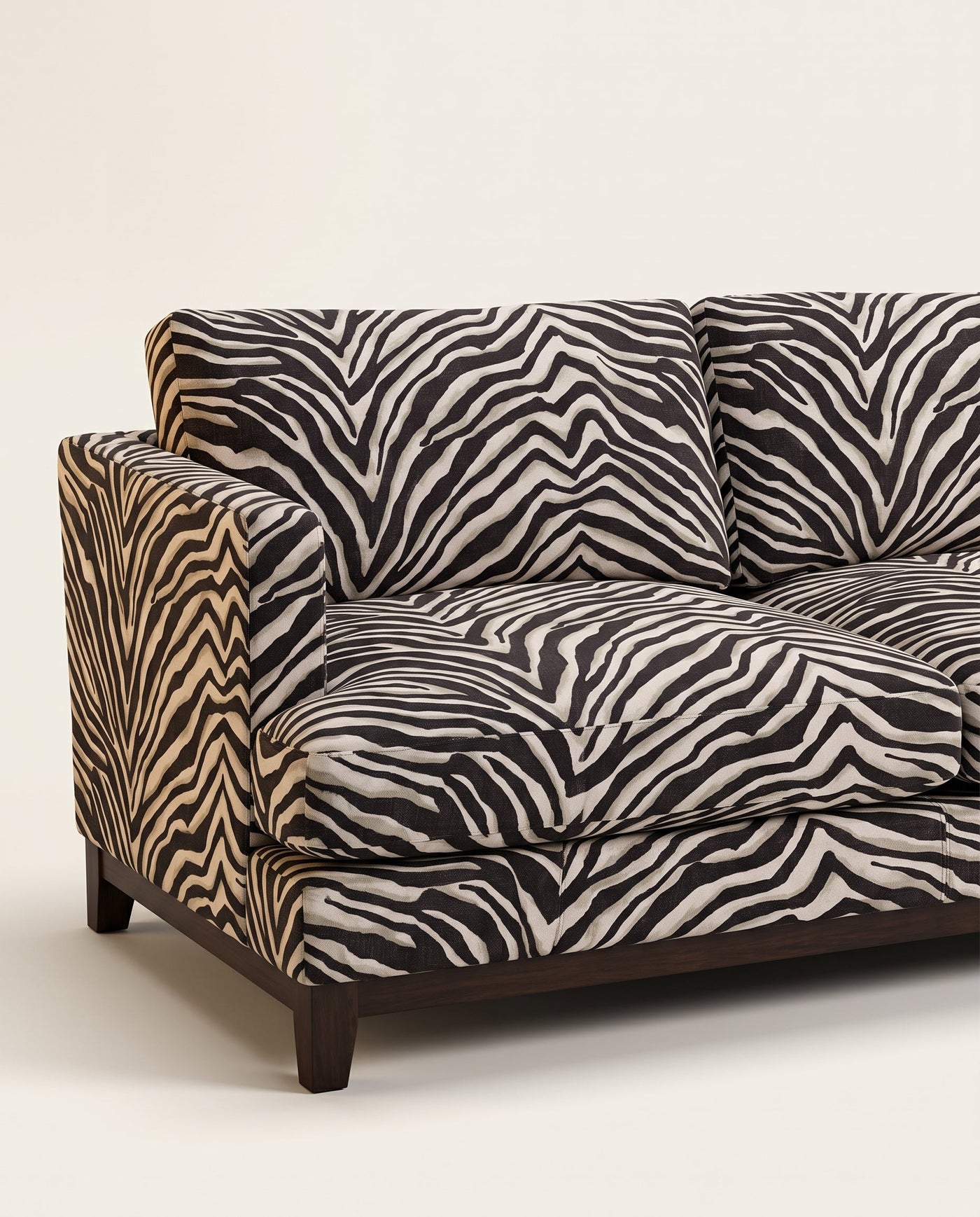 Jio New York soffa 2-sits 200 cm klädd i Terranea Zebra Ebony