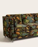 Jio Piano soffa 3-sits 210 cm klädd i Nympheus Velvet Indigo