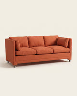 Jio Piano soffa 3-sits 210 cm klädd i Ruskin Cayenne