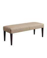 Jio Robin pall 40x130 H50 cm klädd i Uppsala 02 | Beige — Nobilis