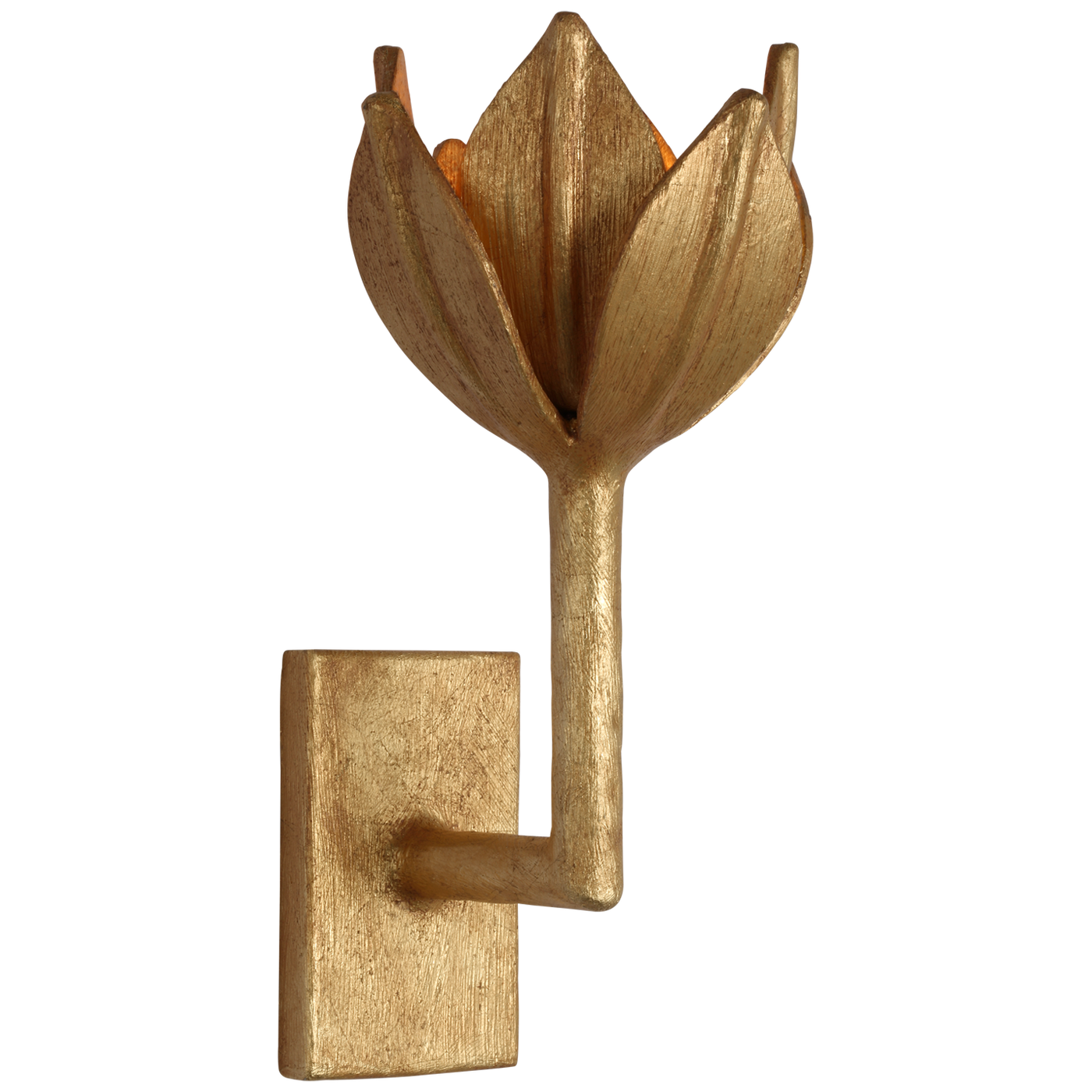 Alberto Vägglampa Small – Antique Gold Leaf