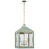 Ormond Lykta – Celadon And Gild With Clear Glass