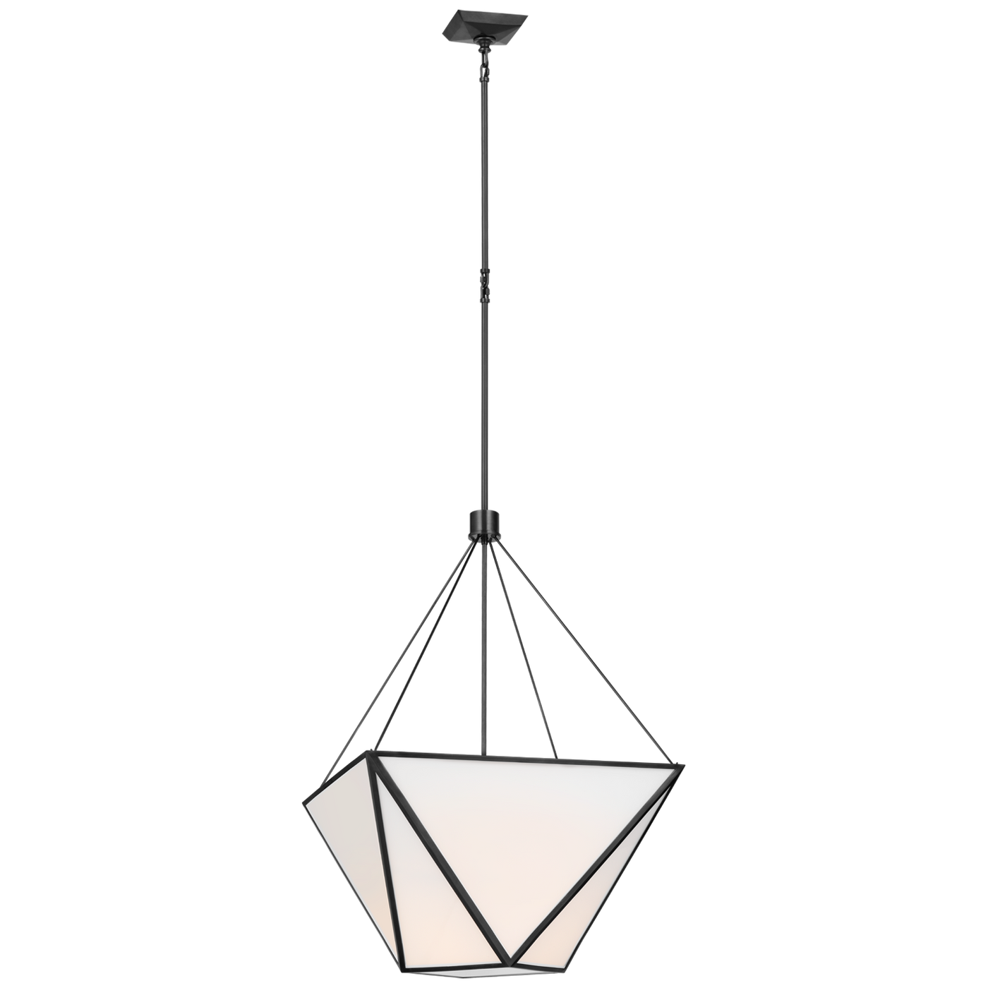 Lorino Lykta – Bronze With White Glass