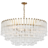 Lorelei Kristallkrona Extra Stor – Gild With Clear Glass