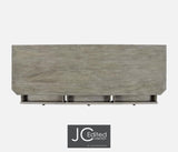 64" Rustic Grey Three Door Sideboard